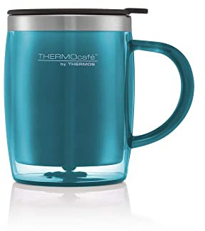 Thermo Cafe , Translucent Desk Mug 450ml Lagoon
