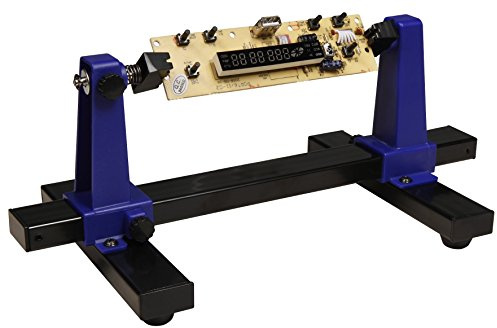 McPower Leiterplattenhatler Platinenhalter 360° Grad drehbar | Löthilfe verstellbar Platinen Leiterplatten löten, entlöten bestücken reparieren