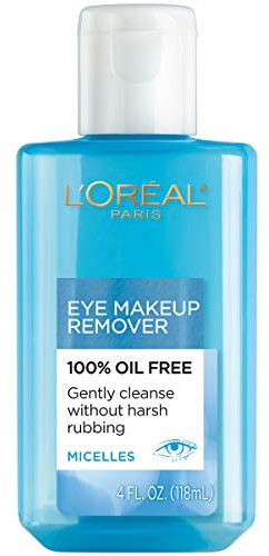 L'Oreal Clean Artiste Oil-Free Eye Makeup Remover, 4 oz