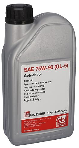 febi bilstein 32590 Getriebeöl SAE 75W-90 (GL-5), 1 Liter