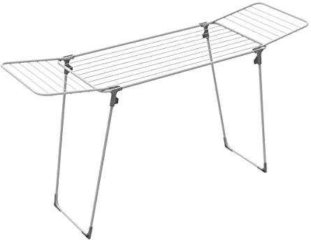 Rörets Etendoir à Linge Neo avec Ailes Qui ne Peuvent Pas Tomber en Position pliée – L175 x L52 x H95 cm – Design et qualité de la Marque de Support Sec la Plus Forte de Suède