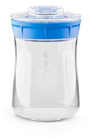 Kefirko Fermentations Set | Milch- und Wasserkefir selber herstellen - 900ml (Blau)