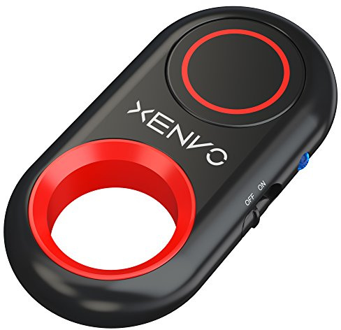 Xenvo Shutterbug - Camera Shutter Remote Control - Bluetooth Wireless Selfie Button Clicker - Compatible with iPhone, iPad, Android, Samsung, and Google Pixel Cell Phones, Smartphones and Tablets