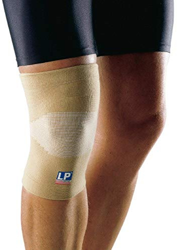 LP Support 941 Basic Kniebandage - Kompressionsbandage, Größe:M, Farbe:natur
