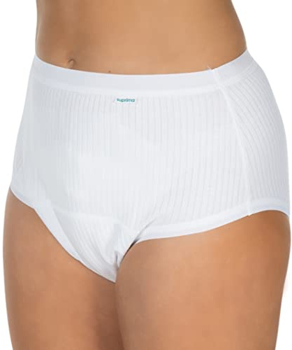 Suprima Inkontinenz Slip Schlupfform (Baumwolle) Art. 1-275-000 (für Frauen) - Gr. 4446 - weiss