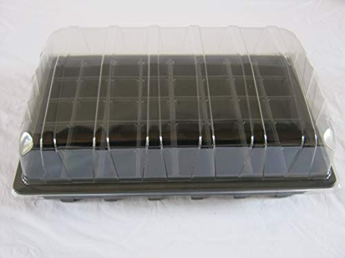 The Flowerpot Men FULL SIZE PROPAGATOR SETS (5 X LIDS, 5 X TRAYS WITHOUT DRAINAGE HOLES, 5 X 40 CELL INSERTS)