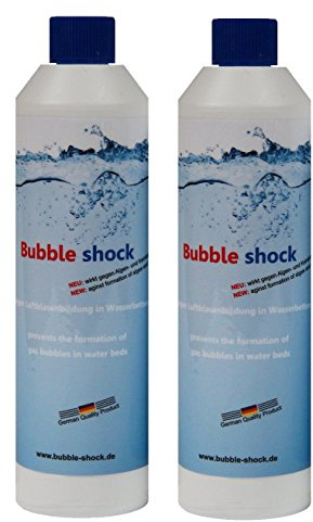 Bubble shock gegen Luftblasenbildung in Wasserbetten Doppelpack (2 x 400g)