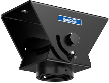 QualGear 1.5-Inch Pro-AV Npt Threaded Extension Pipe Sloped Ceiling Adapter for Projector