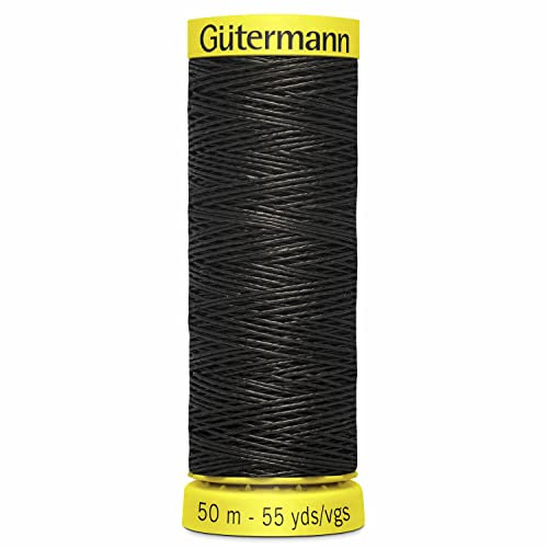 Gütermann Leinenzwirn 50 m 7202, Schwarz