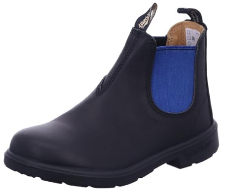 Blundstone Kid's Blunnies, Bottine Chelsea, Noir/Bleu, Taille 1 UK
