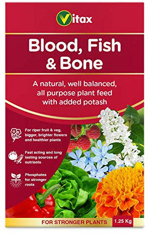 Vitax Ltd Blood Fish & Bone Fertiliser, 1.25kg