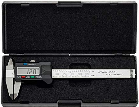 WABECO Digitale Schieblehre 100 mm Digitale Messschieblehre Messschieber Schieblehre