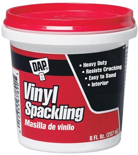 Dap 12130 Vinyl Spackling (RTU) - White 8-oz