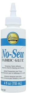 Aleenes No-Sew Fabric Glue 4oz
