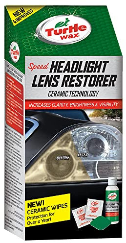 Turtle Wax 51768 Kit de Restauration de Phares Kit de Nettoyage de Phares (Ancienne Version)