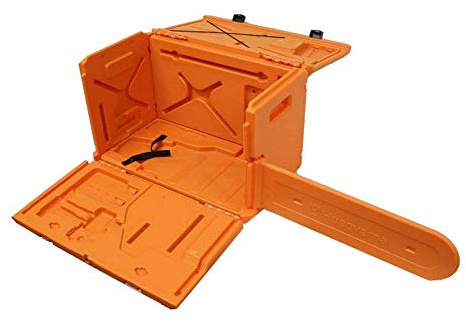 Husqvarna Kettensägenkoffer, Schutzbox, 50,8 cm Stangenschutzbox, Orange, 18 Zoll Kettensägenkoffer