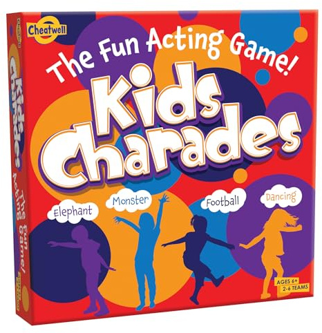Cheatwell Games Kids Charades Board Game | The Classic Game Of Act And Guess For Children Of All Ages