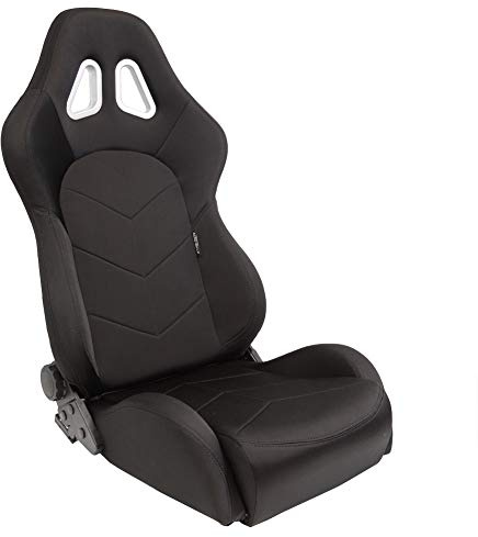AUTO-STYLE SS 63Z Sportstol, Svart, 128 x 57 x 27 cm