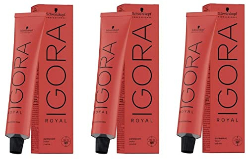 Schwarzkopf Igora Royal 8-0 Lot de 3 flacons de 60 ml
