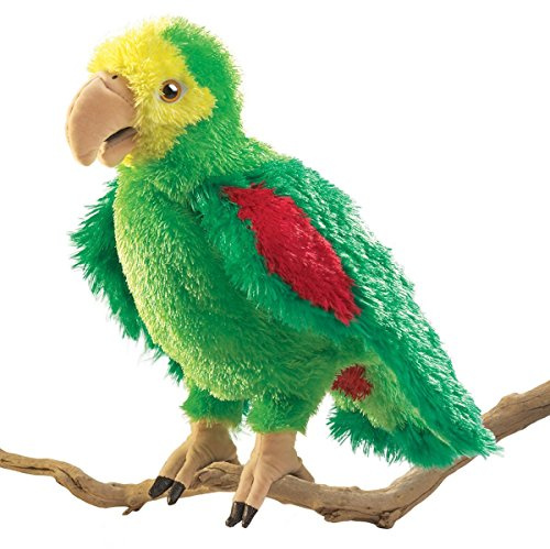 Folkmanis Amazon Parrot Hand Puppet