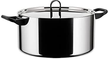 Alessi 90101/24 T LA Cintura di Orione, multiply-köttgryta, diameter 24 cm, rostfritt stål, 1 x 29 x 10 cm