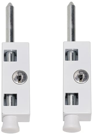 Sterling PLW202 Multi-Purpose Door Bolt - White (2 Pack)