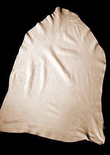 Förster-Fellnest Authentique, Très Grande Premium Chamois - Env. 65x100 cm - Chiffon - Voiture en Cuir Classique Entièrement Bronzage Trans, Peau Chamoisée