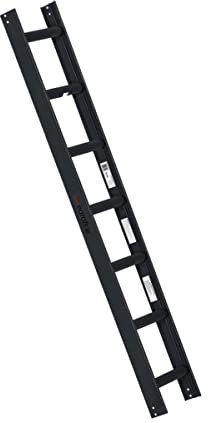 Euroline Alu-Dachauflegeleiter für Kaminkehrer anthrazit 1x7 Sprossen-Länge 2,00 m 3240107