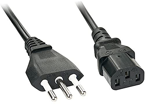 LINDY 30411 0.7m IEC-Netzkabel, Italien