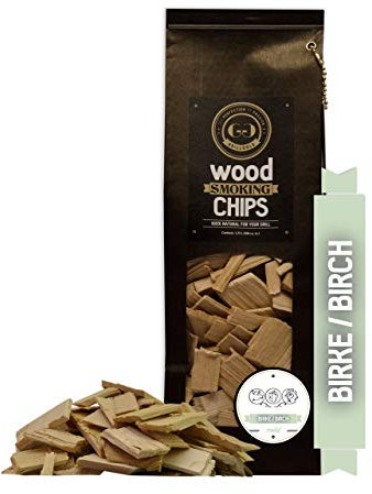 Grillgold chips ahumados Wood Smoking Chips abedul 1,75 litros