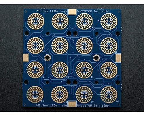 Adafruit Trellis Monocromo PCB Driver para 4x4 teclado y LEDs 3mm