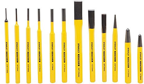 Stanley FatMax fmht16573 – Juego de punzones y cinceles, 12 piezas