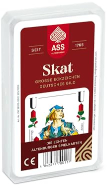 ASS Altenburger 22570011 - Senioren Skat - Deutsches Bild Kornblume, Kartenspiel, Yellow
