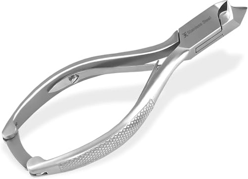 Kopfschneider mit kurzer Schnittfläche Excellent-Solingen Qualität 14,0 cm | Nagelzange Pediküre Zange zum Schneiden der Finger- und Fußnägel. Edelstahl Kopf-Schneider für eine präzise Nagelpflege