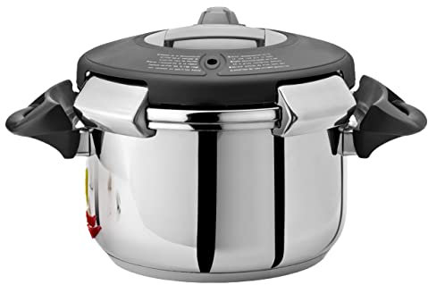Artame 38306 Ovni Schnellkochtopf aus Edelstahl, 18/10 6 l