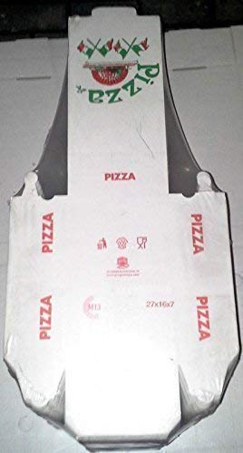 Gehlen Calzone-Karton Calzone Pizzakarton Pizzabox Italien 27x16x7 cm 200 Stück Pizza