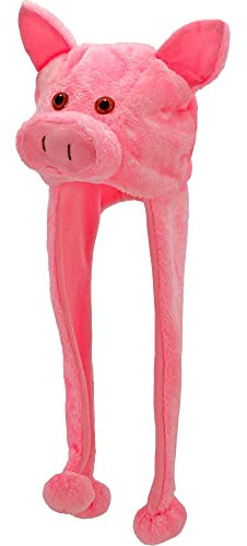 W WIDMANN MILANO Party Fashion - Tiermütze, Party Animals, Stoffhut, Plüschhut, Tierkostüm