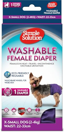 Simple Solution Hunde Windeln waschbar XS