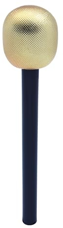 Bristol Novelty BA206 Mikrofon Spielzeug, Gold
