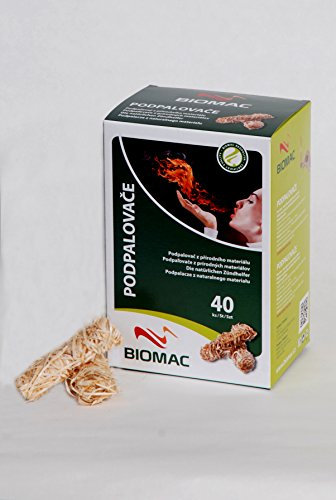 Anzündholz / Hartholz 24 kg mit Anzünder (40 Stück) Brennholz Anzünder Eichenholz für Grill, Kamin, Ofen