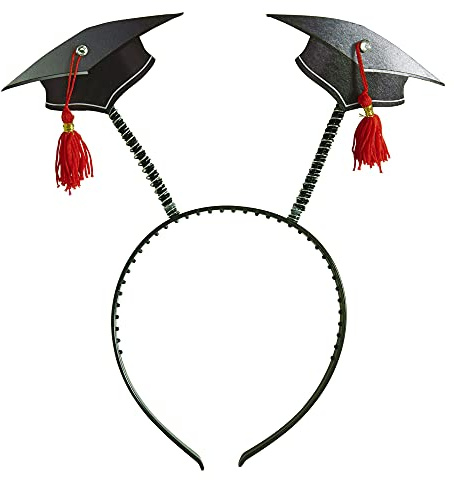 Widmann S.R.L. Akademiker Hair Band with Mortar Board ? Great Accessory For A Graduation, Student or Carnival