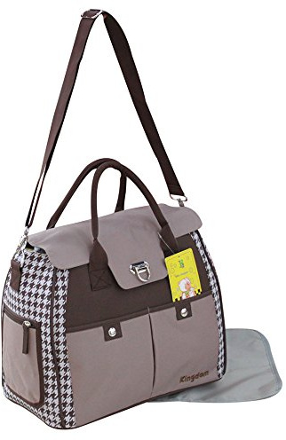 GMMH 2 tlg 2150a Wickeltasche Pflegetasche Windeltasche Babytasche Farbauswahl schokobeige 2150a