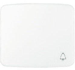 Niessen arco - Tecla pulsador timbre serie arco blanco alpino