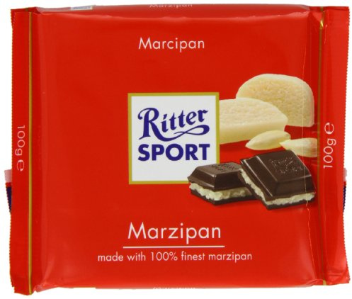 Ritter Sport Marzipan - Schokolade 5x100g