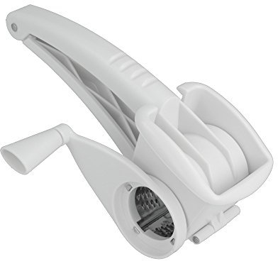 Metaltex Molinillo Queso INOX/ABS 'Vicky', Metal, Plata, 28 x 28 x 18 cm