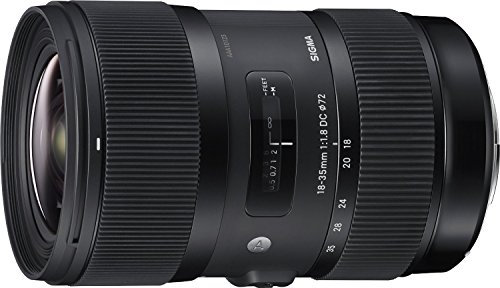 Sigma 18-35mm F1.8 DC HSM Lens Black