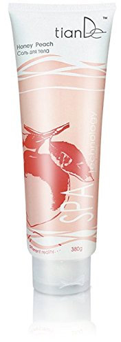 Sale corpo alla pesca e miele, 30213 TianDe, 380g, Gommage profumato per una pelle perfettamente liscia