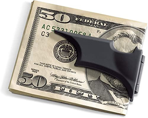 Noble Collections - Batman Batarang Black Money Clip Fermasoldi Nero - AccessoriAccessori