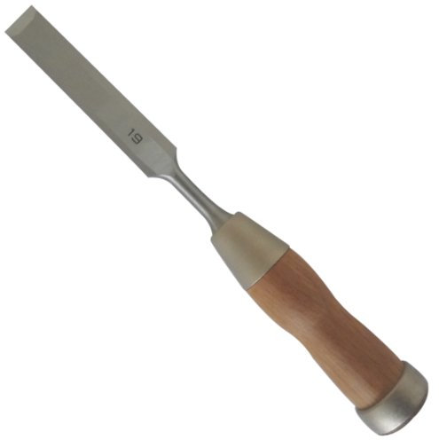 Kakuri 19mm Japanese Hybrid Chisel with Long Blade, Red Oak Handle