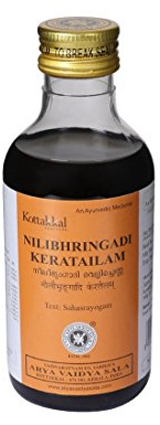 Kottakkal Arya Vaidya Sala Ayurvedisches Nilibhringadi Keratailam, 200 ml